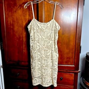 Sexy Body con crochet cotton dress